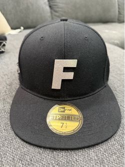 BLING F LOGO FITTED HAT (FTP)