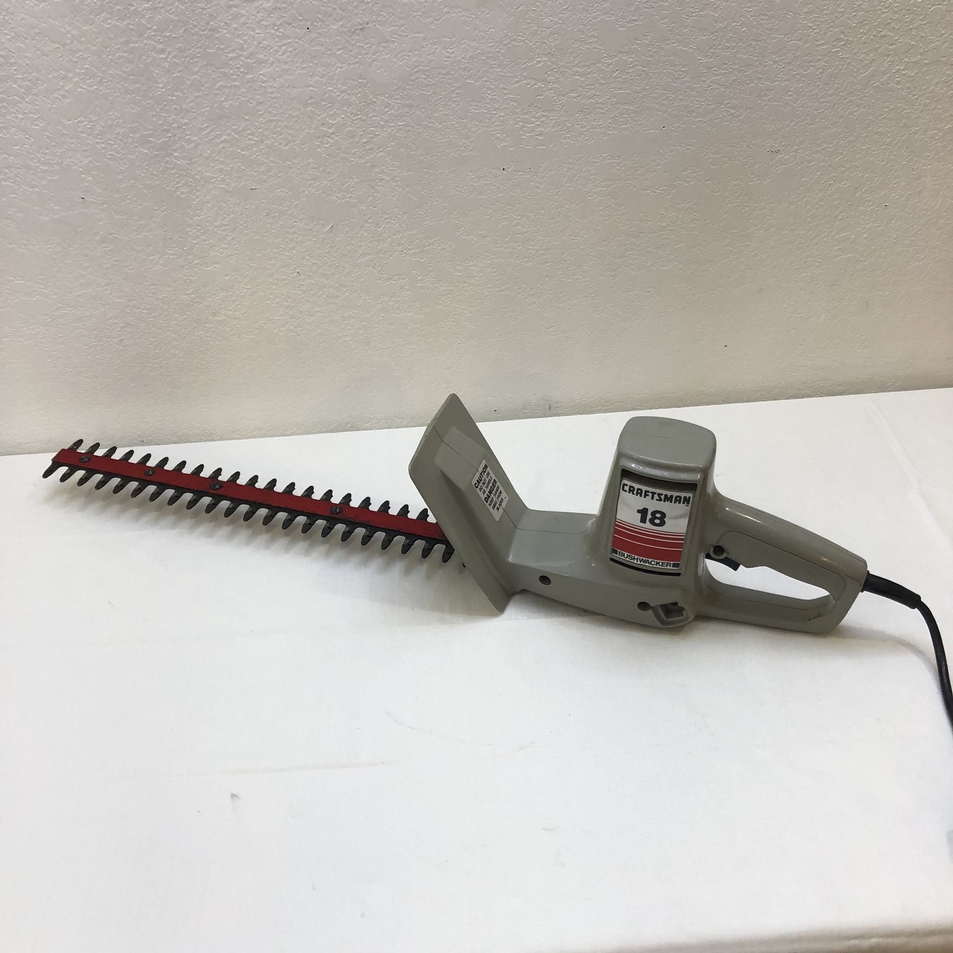 Craftsman 18” Hedge Trimmer