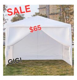 Outdoor Party Tent, Patio Canopy Tent Gazebo with Removable Sidewalls Instant Event Tent for Cater Events Wedding Birthday Pavilion Beach BBQ (10'x10'