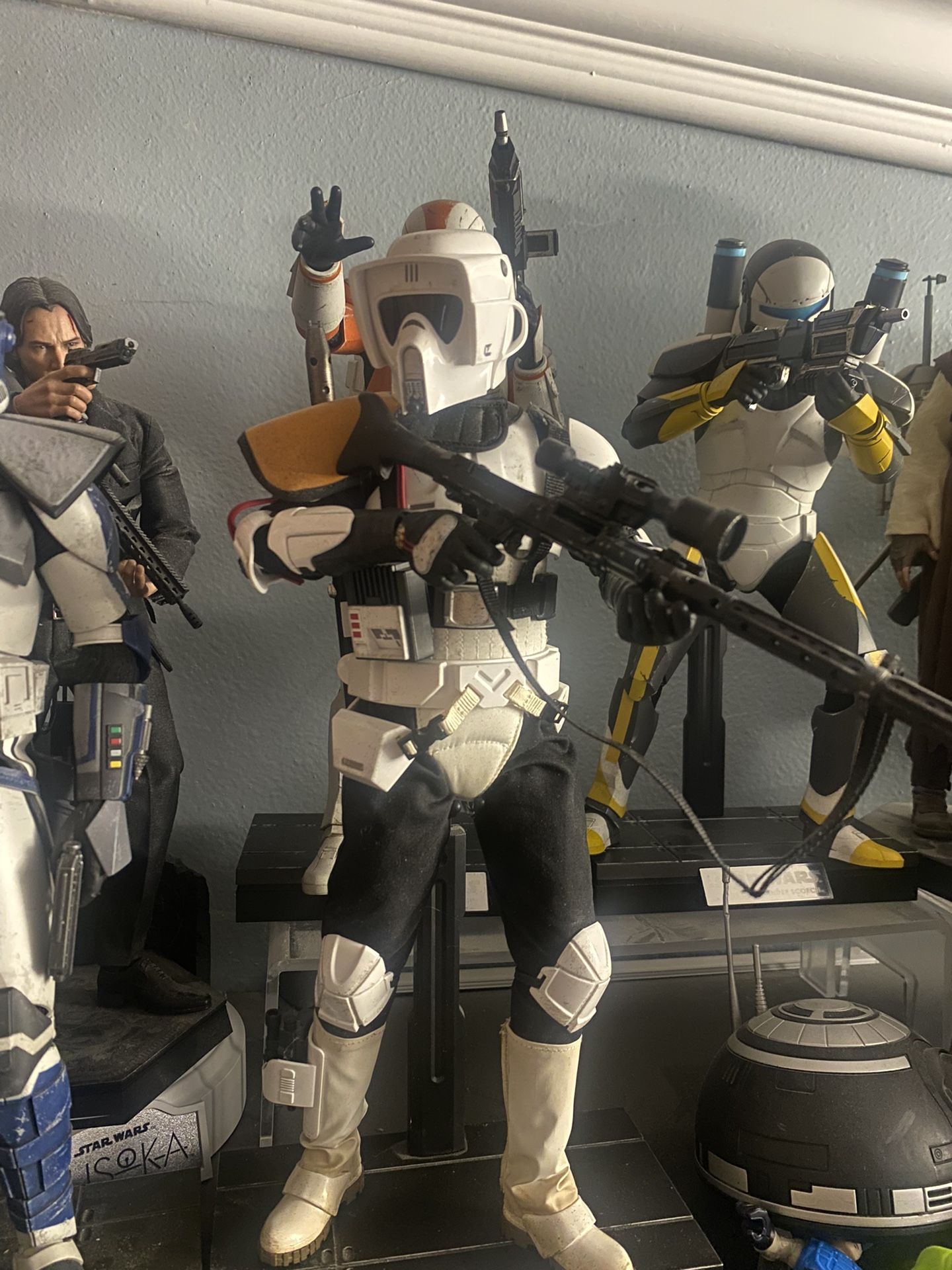 Star Wars Hot Toys Scout Trooper Commander