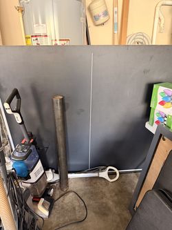 2 ping pong table plates with balls and paddles i cluded