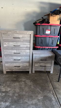 Dresser and night stand
