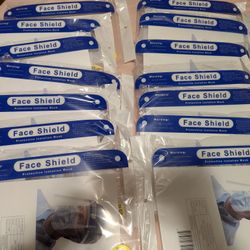 Brand NEW Face Shields (17 Total - 14 Adult + 3 Kids)