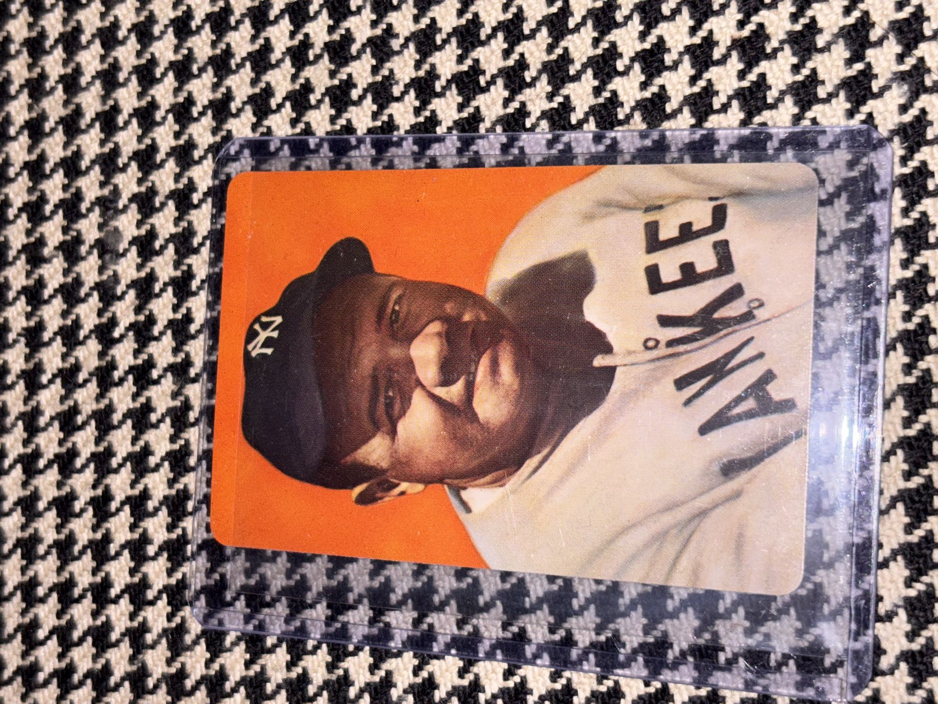 1973 Babe Ruth Playing Cards Topps 3 Of Diamonds Yankees Baseball Card
