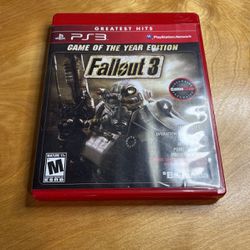 PlayStation 3 / PS3 - Fallout 3 - Game Of The Year