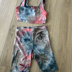 Biker Short Set
