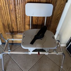 Brand New Sliding Shower Transfer Bench For Bathtub