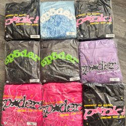 Sp5der Hoodies Brand New Many Available!!!