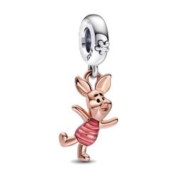 Disney Winnie the Pooh Piglet Dangle Charm
Sterling silver, 14k rose gold plating