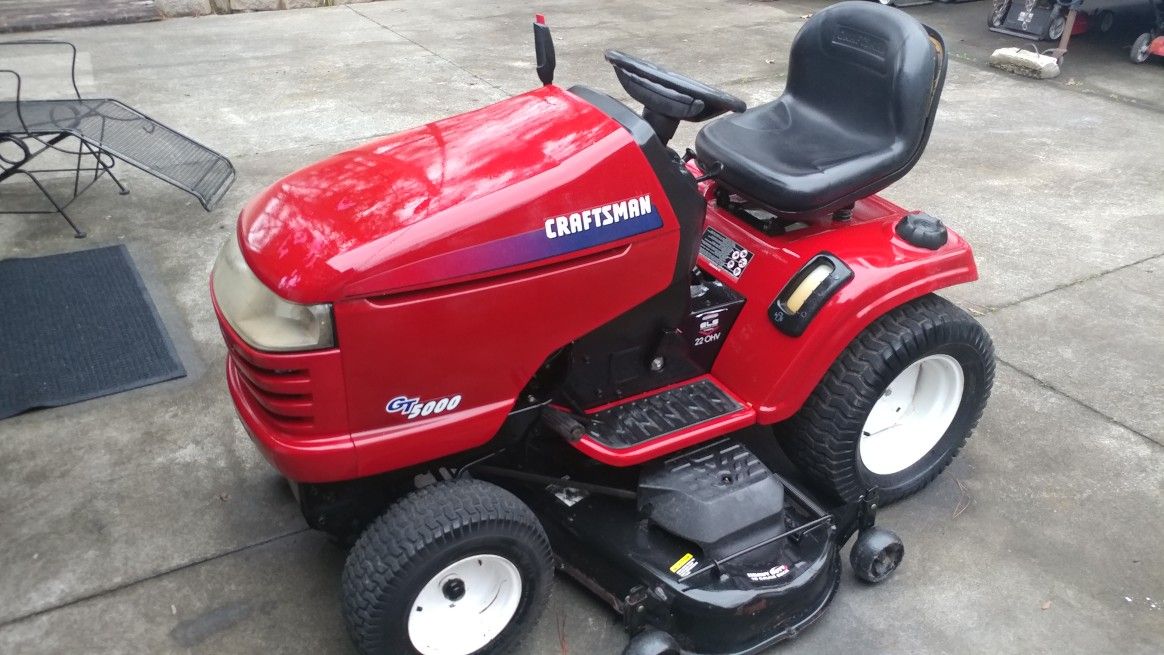 2003 Craftsman gt5000 Lawn Tractor for Sale in Durham, NC OfferUp