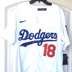 XL - DODGERS #18 YAMAMOTO JERSEY