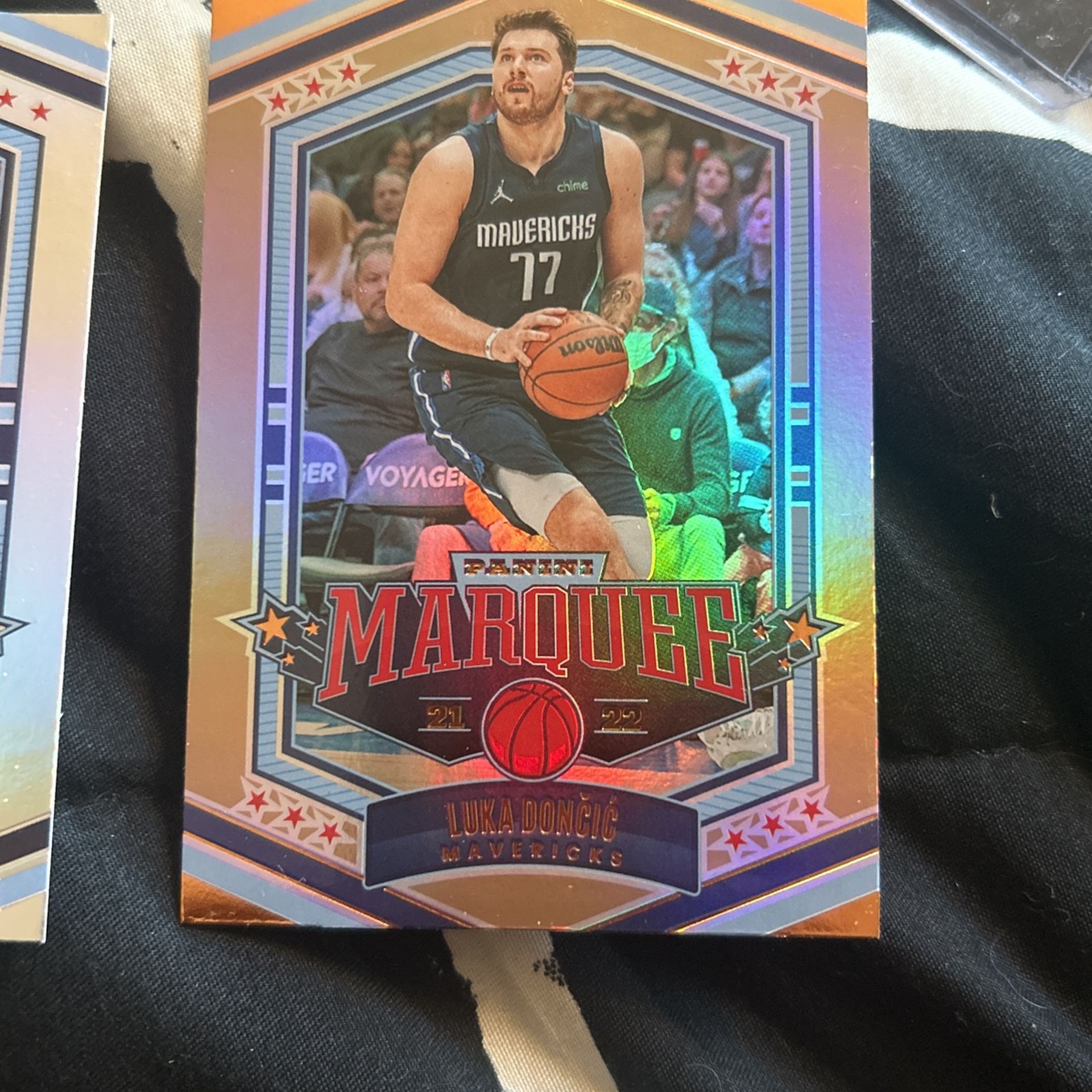 2 Different Luka Doncic MARQUEE Cards 21-22 Season
