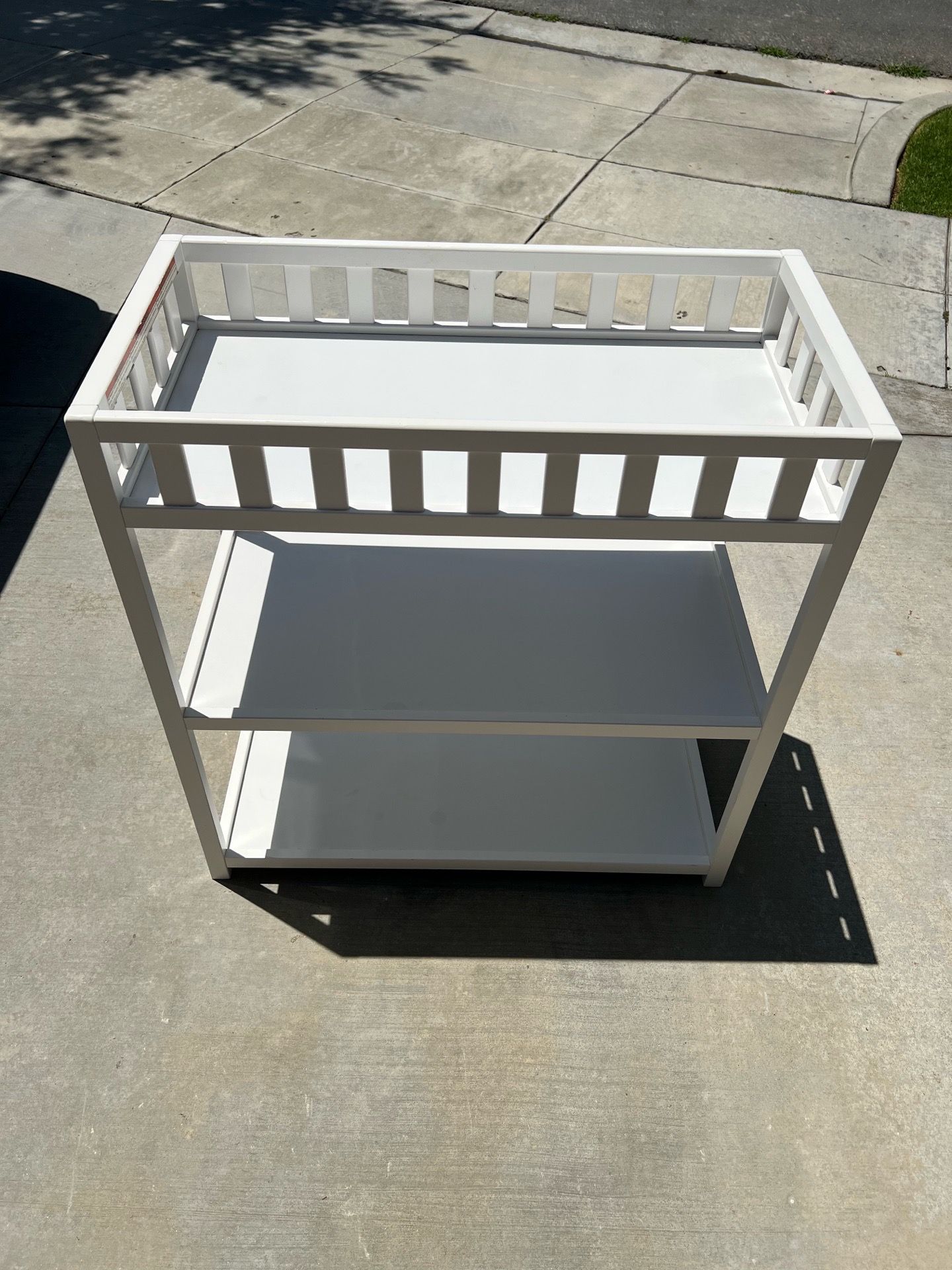Infant Changing Table White