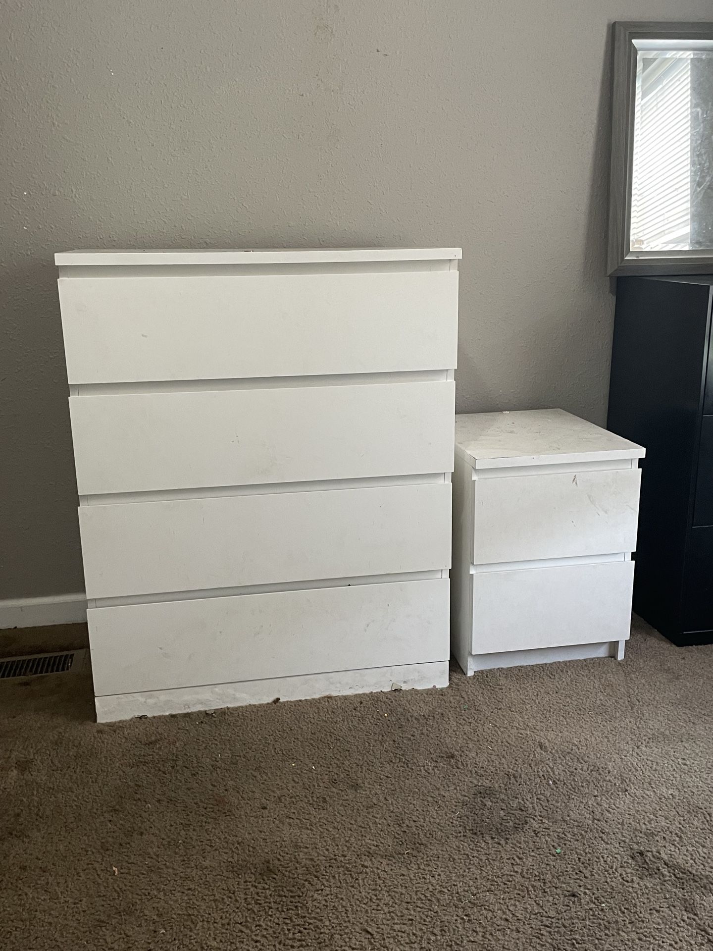 Dresser and nightstand