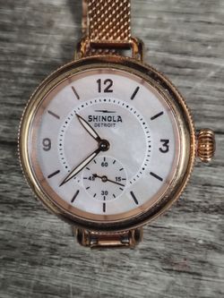 Shinola Detroit ladies watch