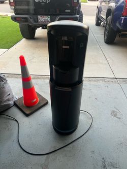 Black Freestanding Water Cooler Dispenser