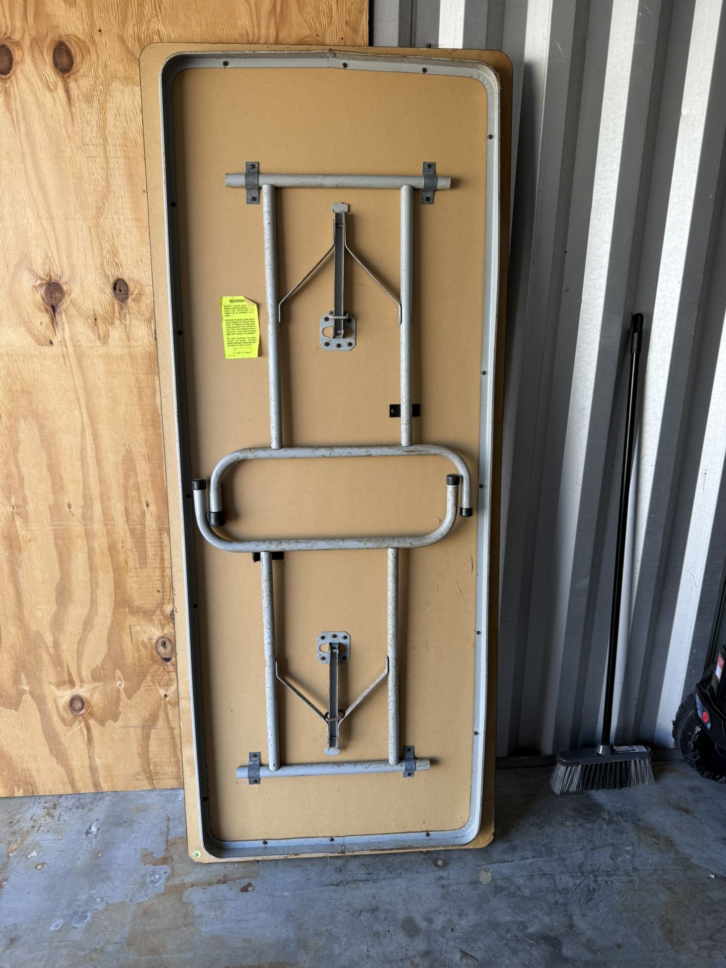 6ft X 2.5ft Hard Wood Folding Table 