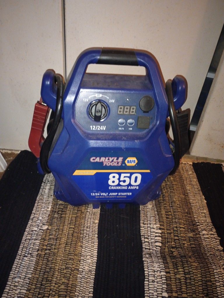 Carlyle 12/24V 850 Cranking Amp Jump Starter