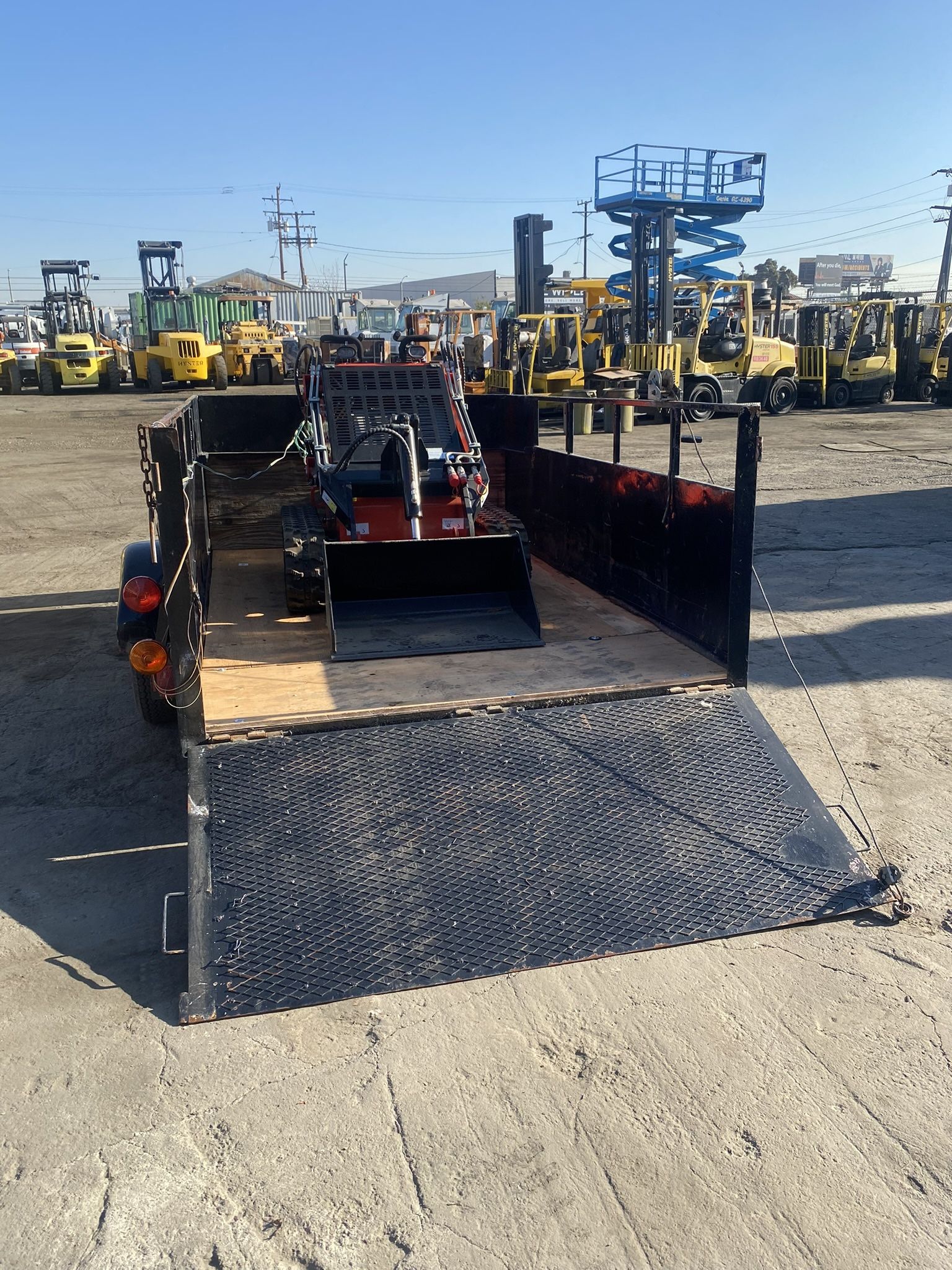 2024 Agt Walk Behind Skid Steer W/trailer Brand New