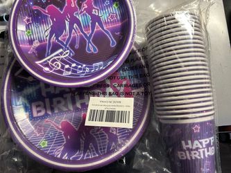 Kpop Demon Hunters Themed Party Supplies for 24