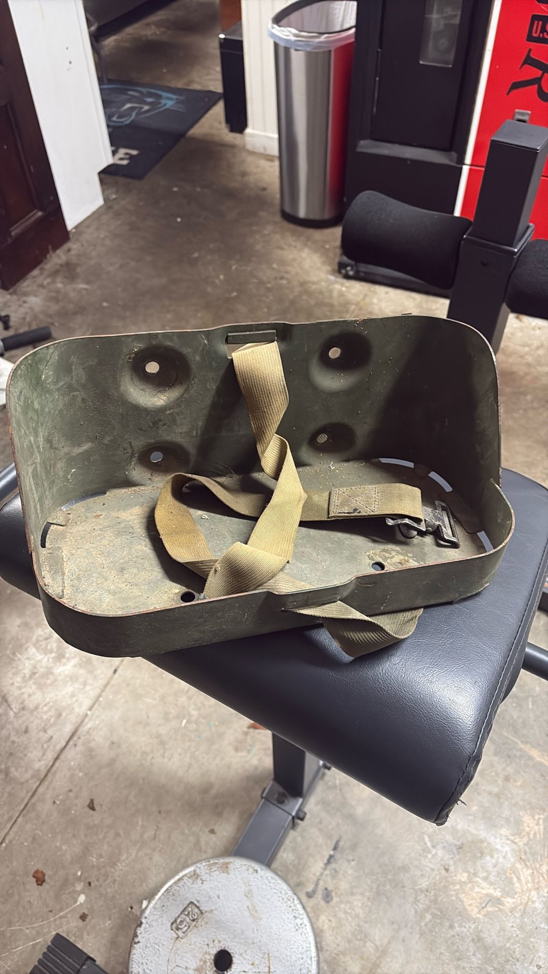 Military Jeep Gas Can Mount