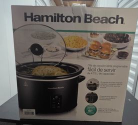 Hamilton Beach 5 Qt Programmable Slow Cooker