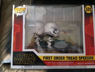 Star Wars Movie Moments First Order Tread Speeder Funko Pop #320