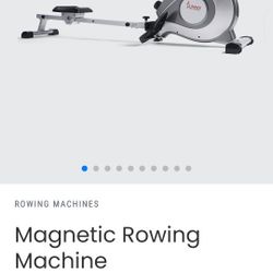Sunny Rowing Machine Lightly Used 