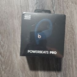 Authentic Powerbeats Pro Wireless Earphones - Apple H1 Headphone Chip, Class 1 Bluetooth, 9 Hours of Listening Time, Sweat Resistant Earbuds, Built-in