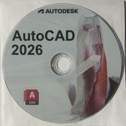 AutoCAD 2026 DVD Installer - Lifetime For Windows