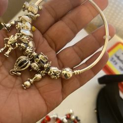 14k gold plated bracelet