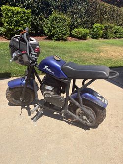 Gas powered mini bike