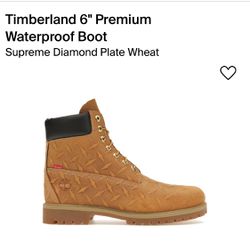 Supreme X Timberlands 6” Premium Waterproof Boots Size 12