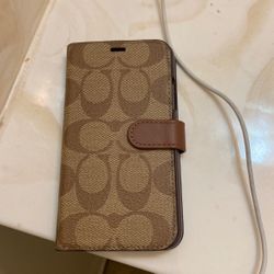 Brand New iPhone 10 Coach Case