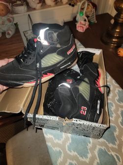 Jordan 5 Gore Tex 8.5 Blk,red,silver