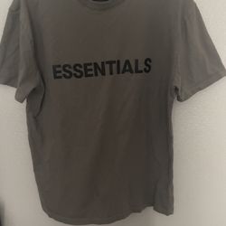 essentials Taupe t-shirt