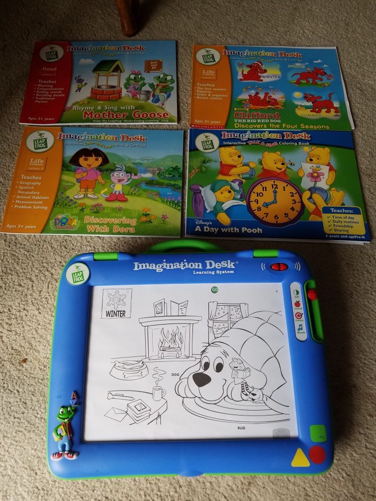 Leapfrog Imagination Desk