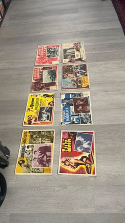 Vintage Spanish Movie Lobby Card Collection