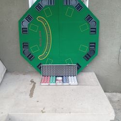 Table Top Poker Table With Carrying Case