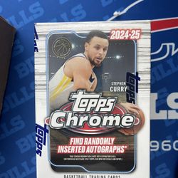 NBA Topps Chrome 2024-25 Blaster Box