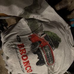 Bronco Ford Women’s Crewneck Sweatshirt Size Xs Oversized 