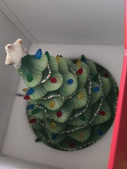 New Light Up Lenox Brand Tree Table Decor 