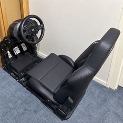 PS5 Racing Rig ready to race  thrustmaster t300rs