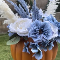 Pumpkin Base For Floral Arrangements 