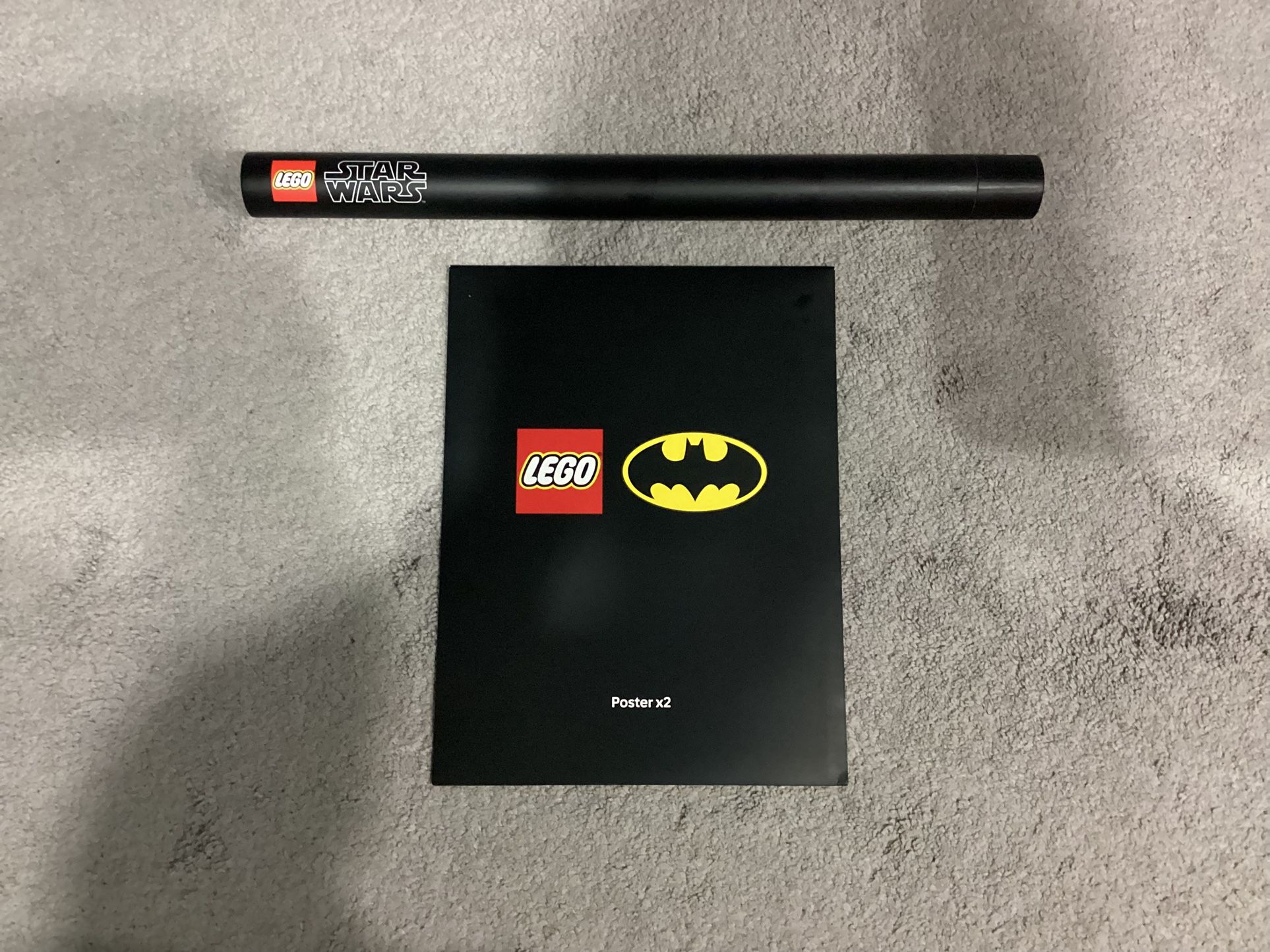 Lego Death Star Supersize Premium Print & Lego Batman Rogues Gallery Art Prints Insiders Rewards