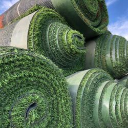 Used Artificial Grass. 