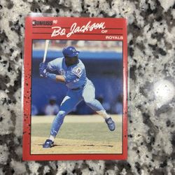 Bo Jackson baseball card