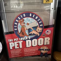 Pet Door, Retail $64