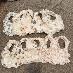 Baby Girl Bibs