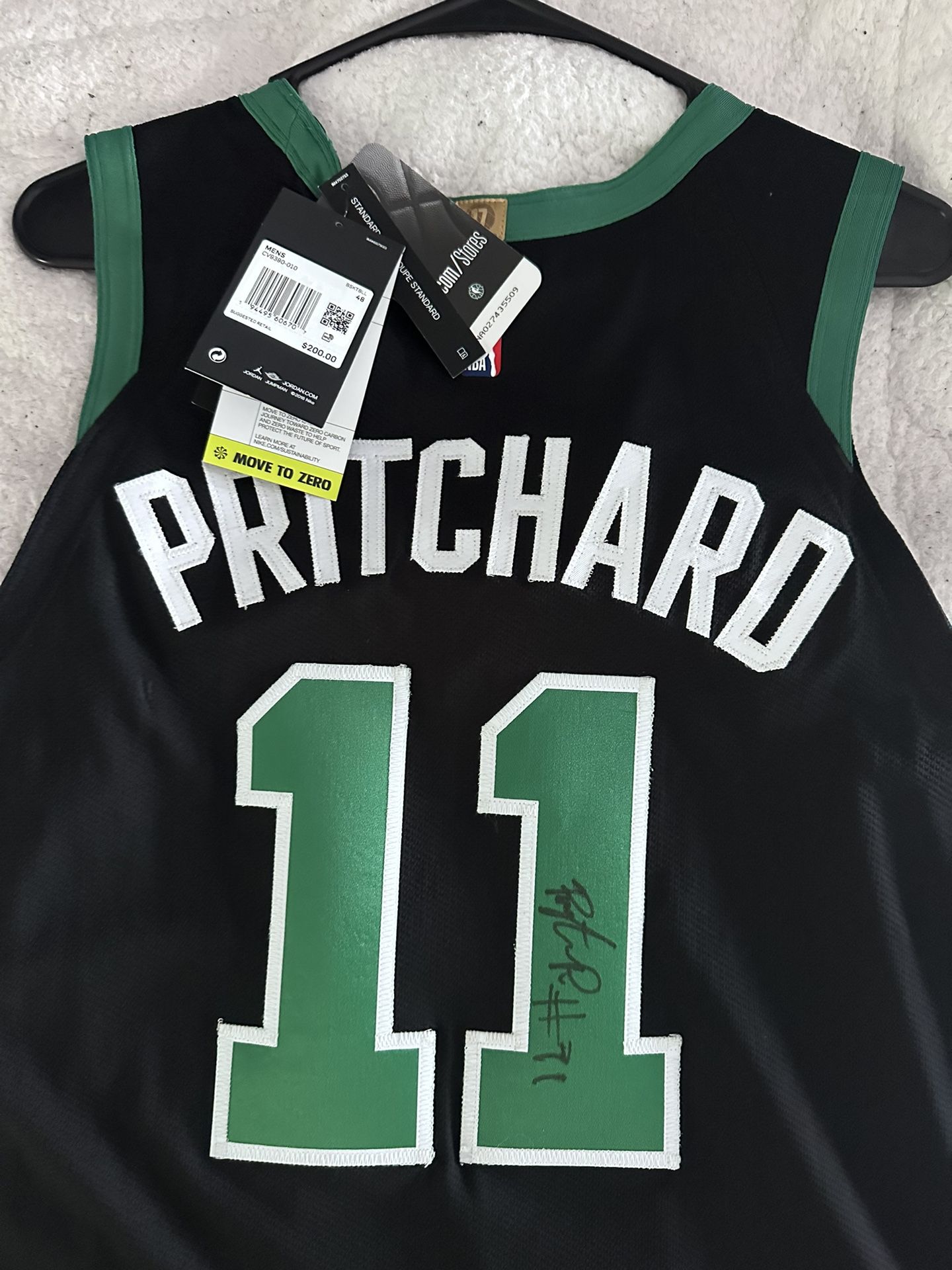 Autographed Kevin Pritchard Jersey